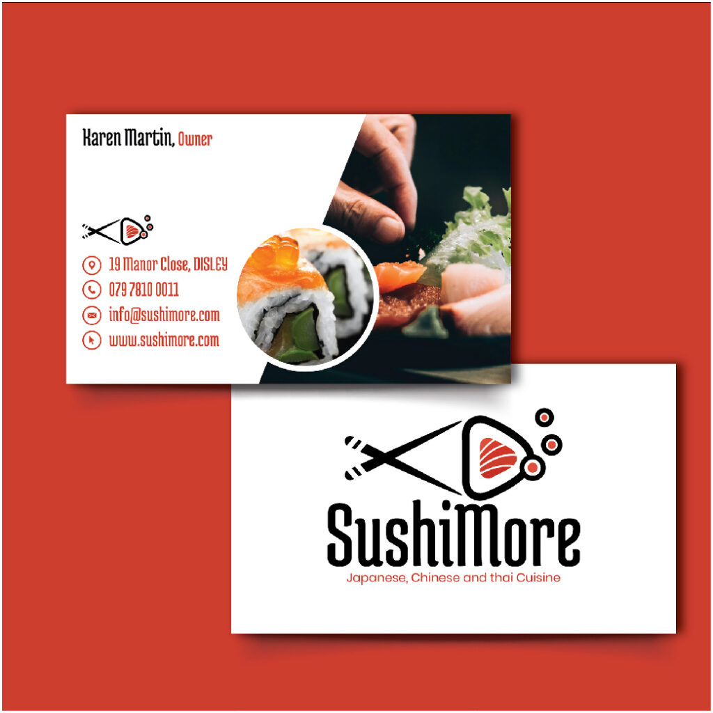 restaurant business card design