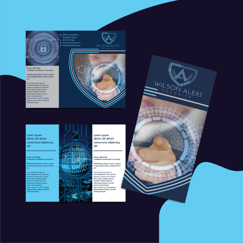 technology brochure design