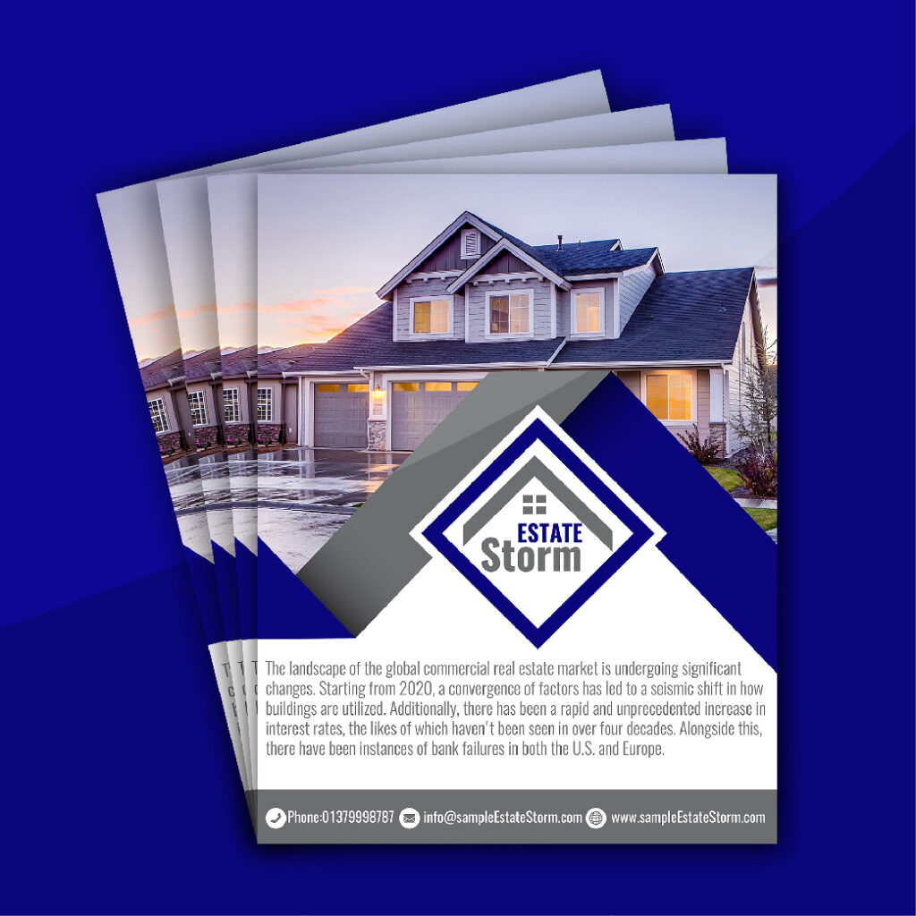 real estate flyer design